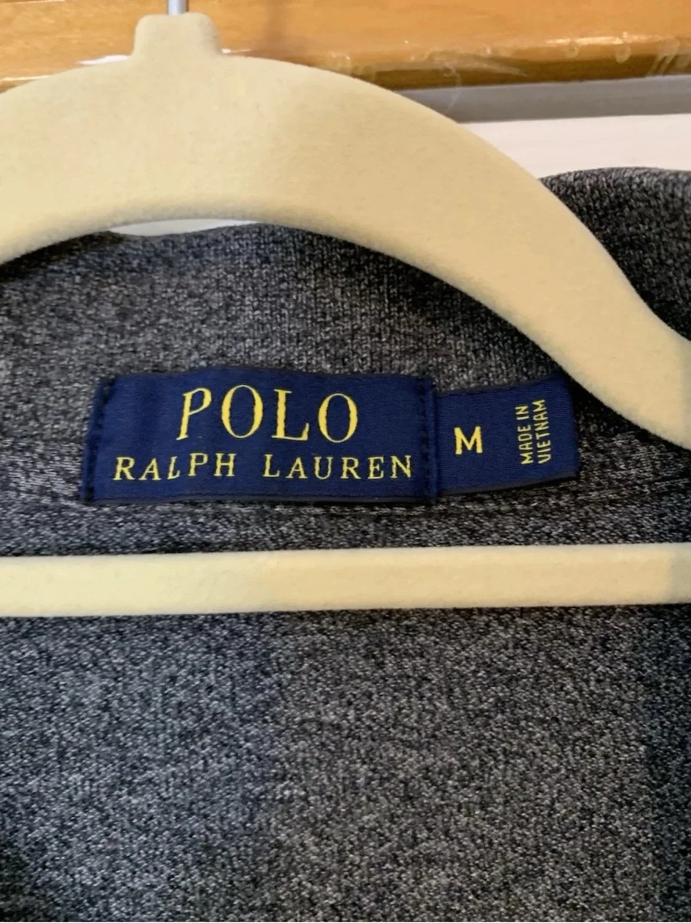 Polo Ralph Lauren Custom Slim Fit Polo Shirt Heather Grey Men’s Medium
